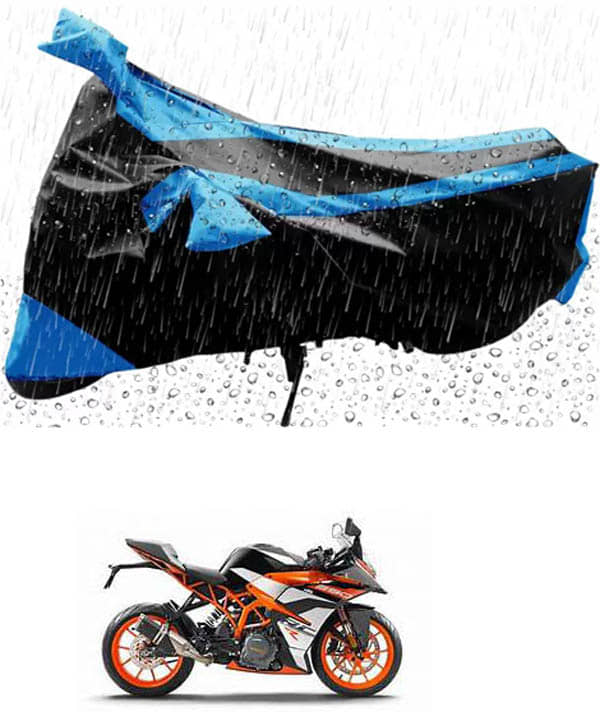 RONISH Bike Body Cover for KTM RC 390 ( Pack of 1 ) , Blue