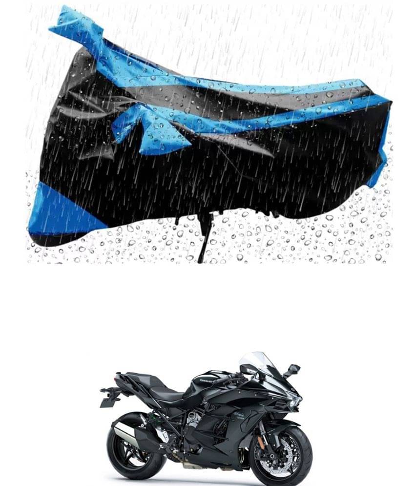 RONISH Bike Body Cover for Kawasaki Ninja H2 ( Pack of 1 ) , Blue RONISH Bike Body Cover for Kawasaki Ninja H2 ( Pack of 1 ) , Blue