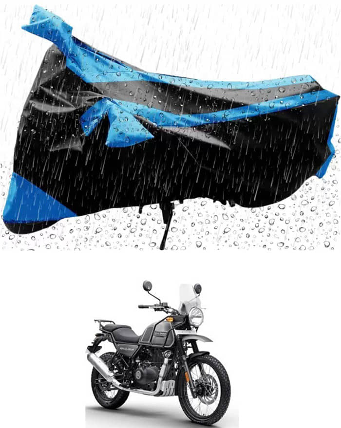 RONISH Bike Body Cover for Royal Enfield Himalayan ( Pack of 1 ) , Blue
