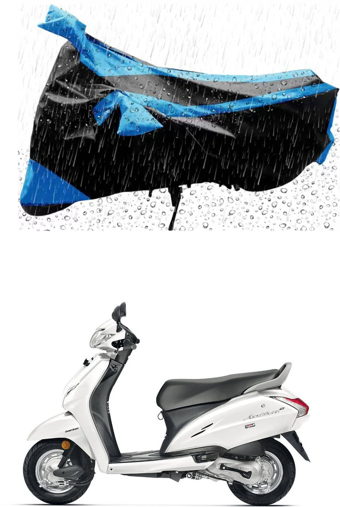 RONISH Bike Body Cover for Honda Activa 4G ( Pack of 1 ) , Blue