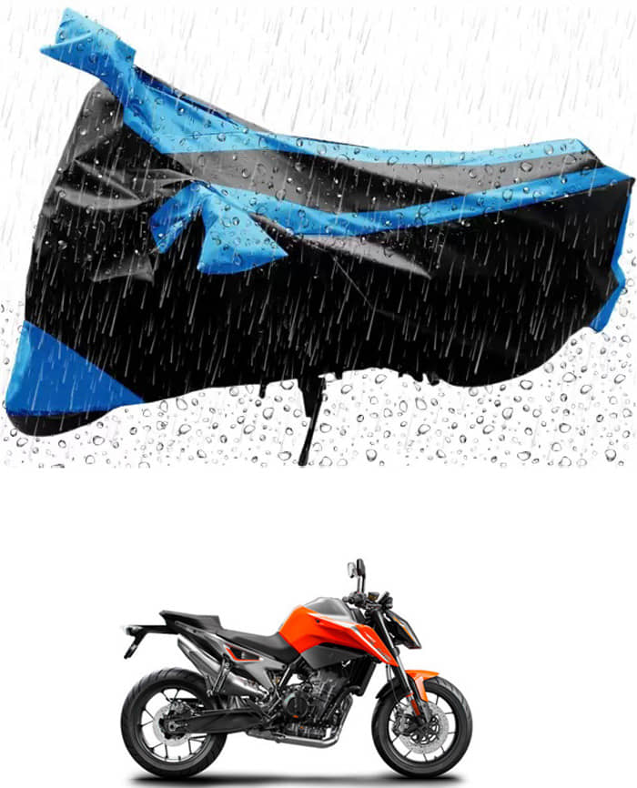 RONISH Bike Body Cover for KTM All Bike Models ( Pack of 1 ) , Blue
