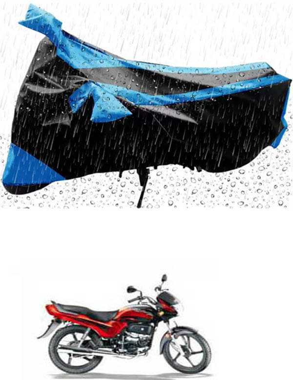     			RONISH Bike Body Cover for Hero Passion Plus ( Pack of 1 ) , Blue