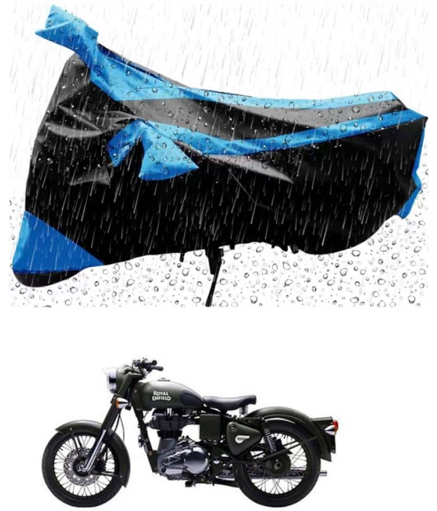 RONISH Bike Body Cover for Royal Enfield All Bike Models ( Pack of 1 ) , Blue