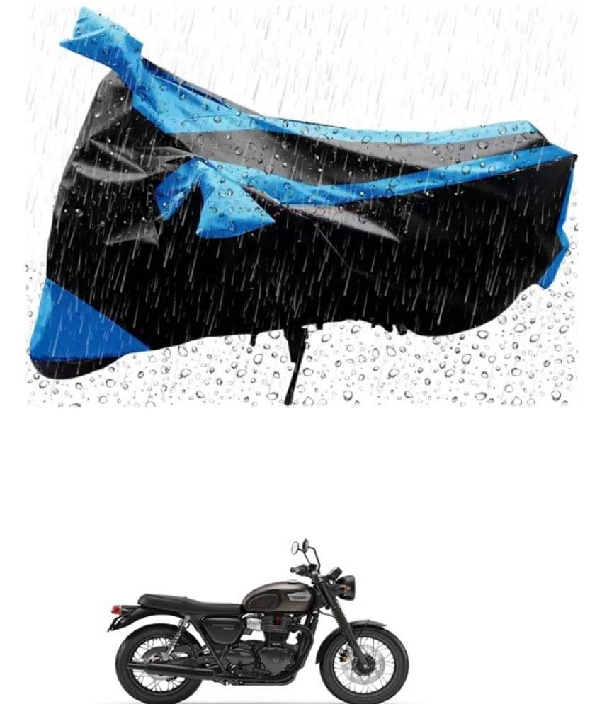 RONISH Bike Body Cover for Triumph Bonneville T100 ( Pack of 1 ) , Blue     			RONISH Bike Body Cover for Triumph Bonneville T100 ( Pack of 1 ) , Blue