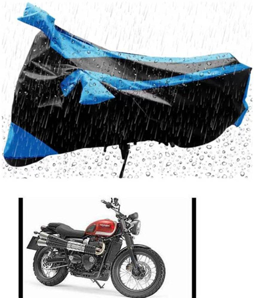 RONISH Bike Body Cover for Ducati Scrambler ( Pack of 1 ) , Blue RONISH Bike Body Cover for Ducati Scrambler ( Pack of 1 ) , Blue
