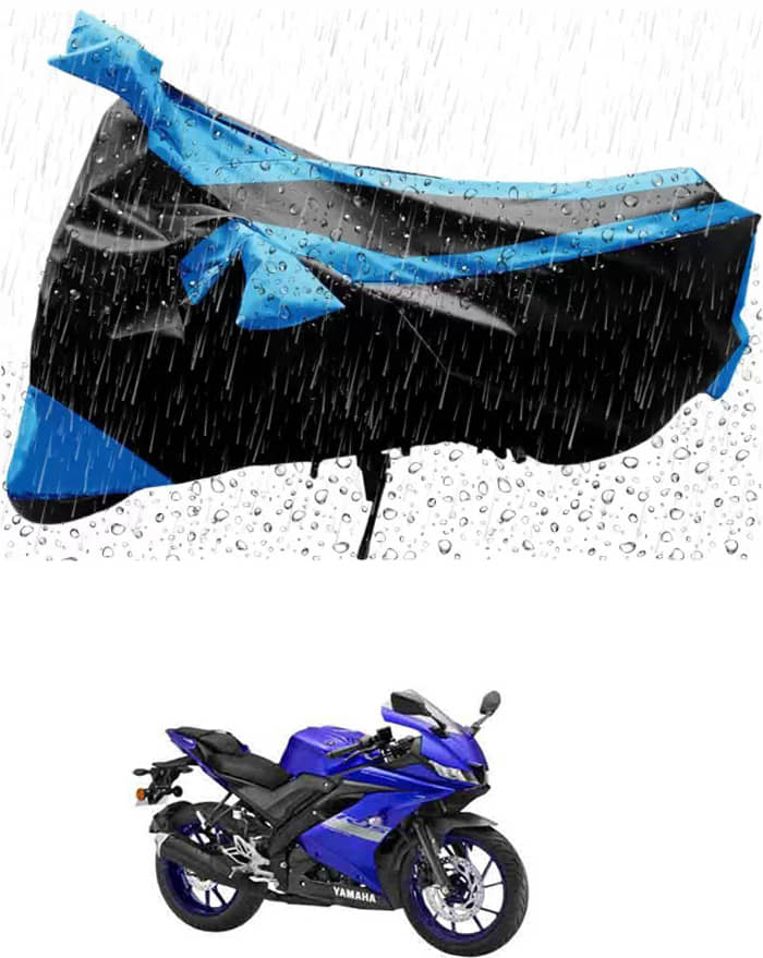 RONISH Bike Body Cover for Yamaha YZF R15 V3.0 ( Pack of 1 ) , Blue