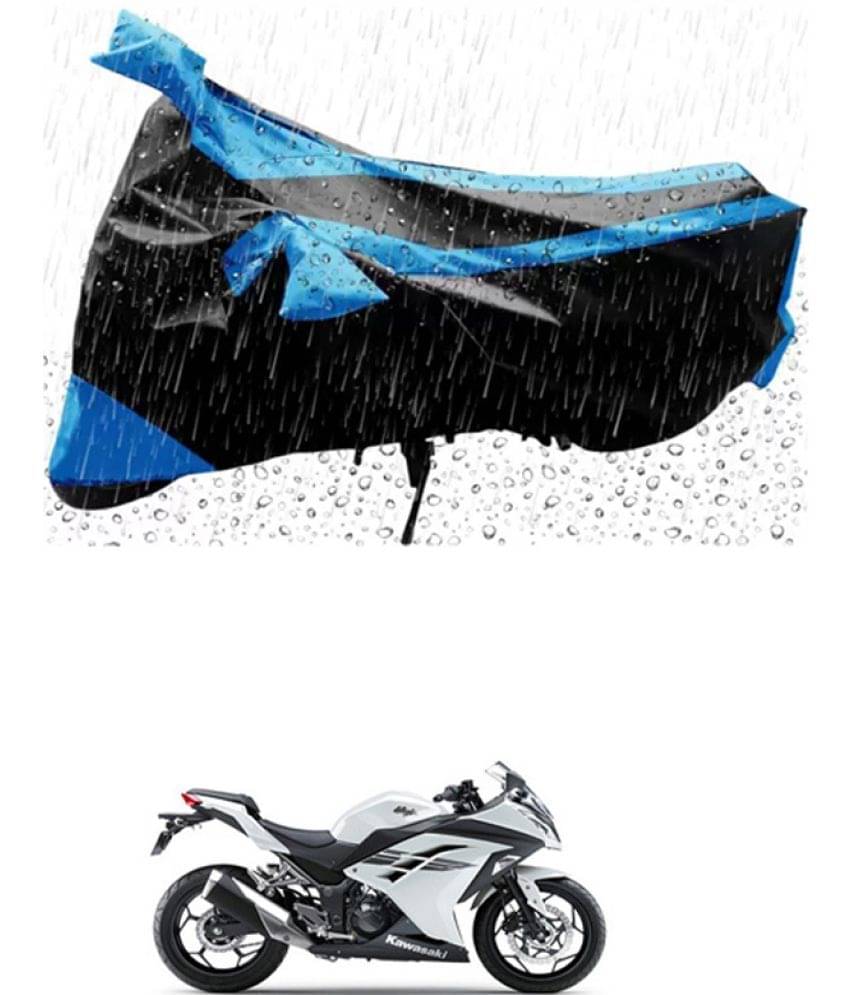 RONISH Bike Body Cover for Kawasaki Ninja 300 ( Pack of 1 ) , Blue RONISH Bike Body Cover for Kawasaki Ninja 300 ( Pack of 1 ) , Blue