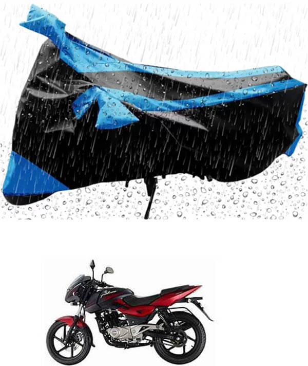 RONISH Bike Body Cover for Bajaj Pulsar 180 DTS-i ( Pack of 1 ) , Blue RONISH Bike Body Cover for Bajaj Pulsar 180 DTS-i ( Pack of 1 ) , Blue