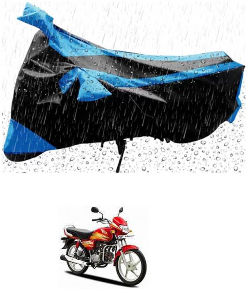     			RONISH Bike Body Cover for Hero CD deluxe ( Pack of 1 ) , Blue