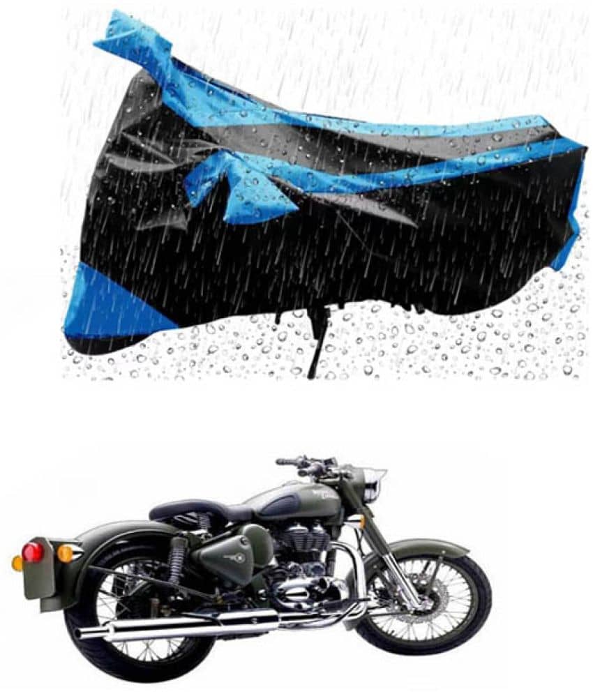 RONISH Bike Body Cover for Royal Enfield All Bike Models ( Pack of 1 ) , Blue