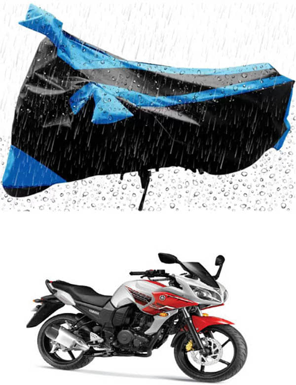 RONISH Bike Body Cover for Yamaha Fazer ( Pack of 1 ) , Blue