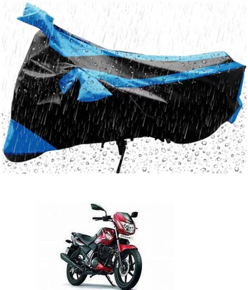     			RONISH Bike Body Cover for TVS Flame ( Pack of 1 ) , Blue