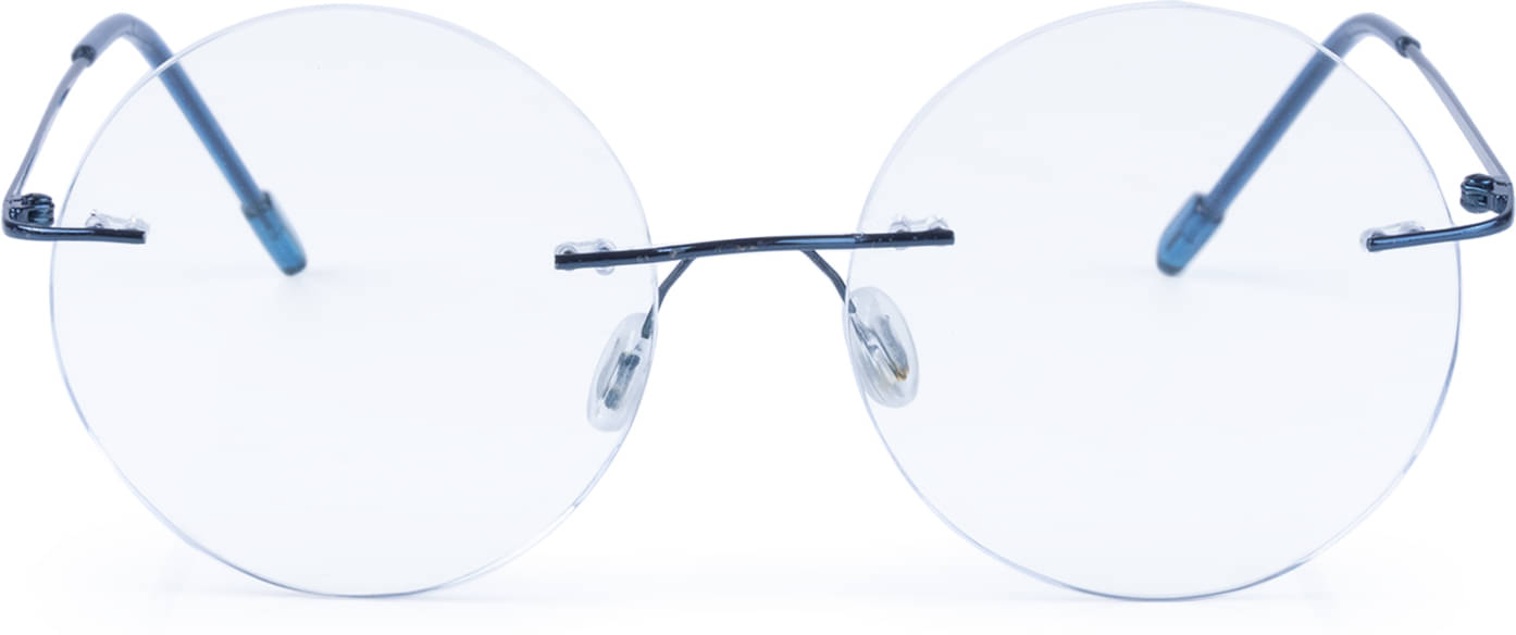Redex Round Rimless Reading Glasses Redex Round Rimless Reading Glasses