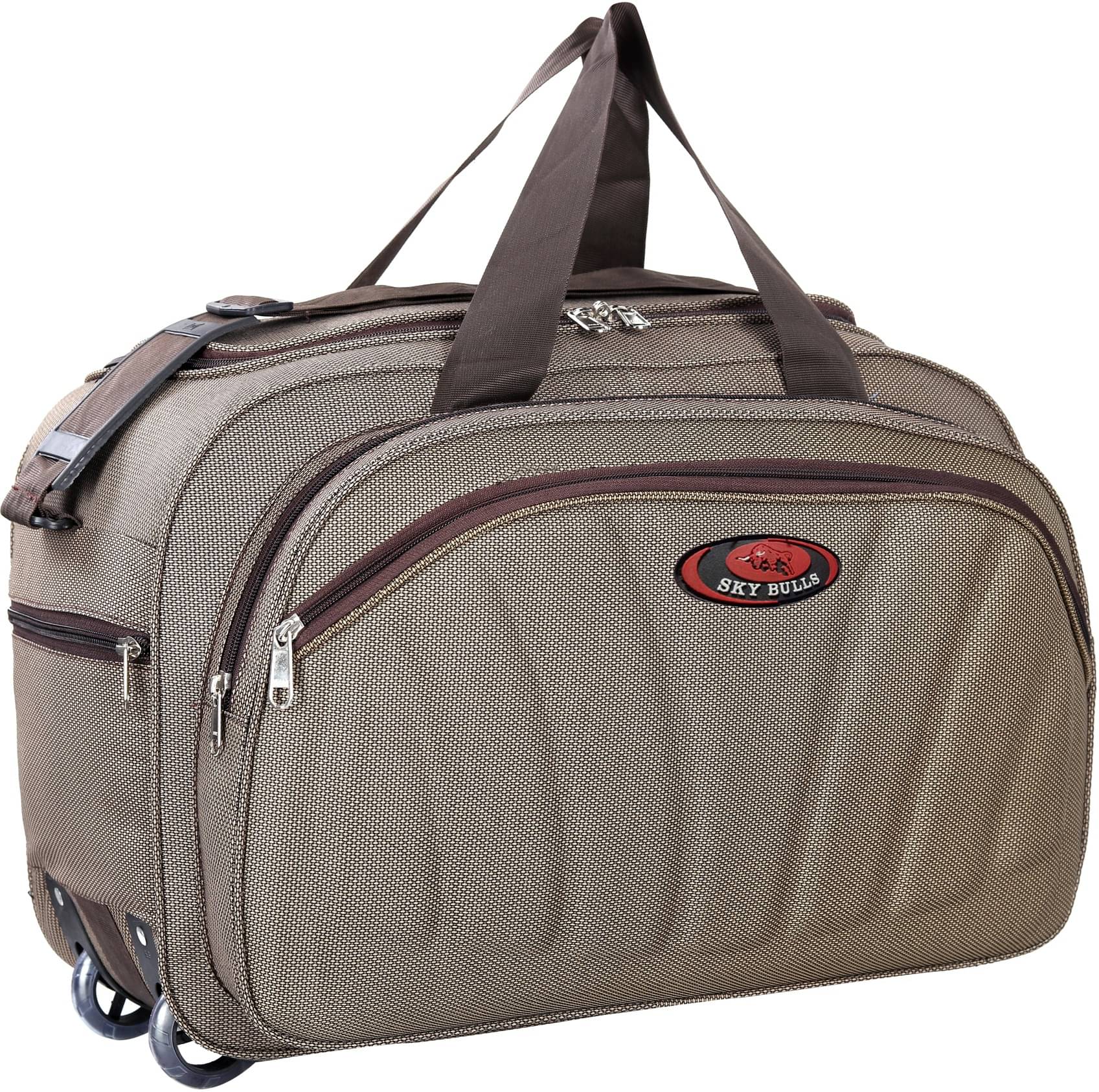     			Sky Bulls 40 Ltrs Brown Fabric Duffle Bag