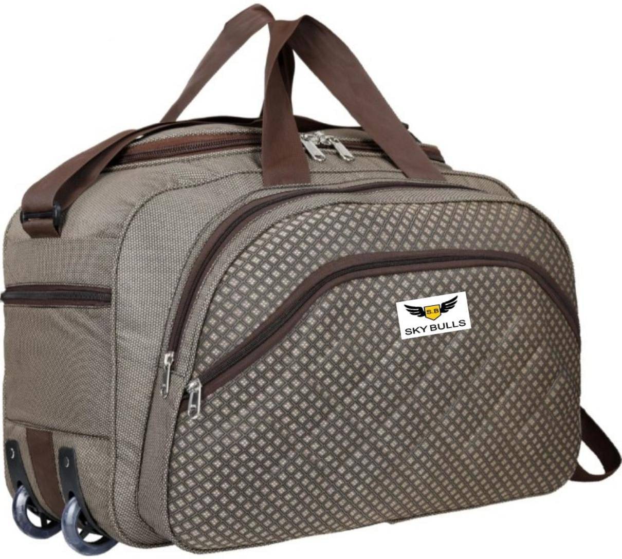     			Sky Bulls 40 Ltrs Brown Fabric Duffle Bag