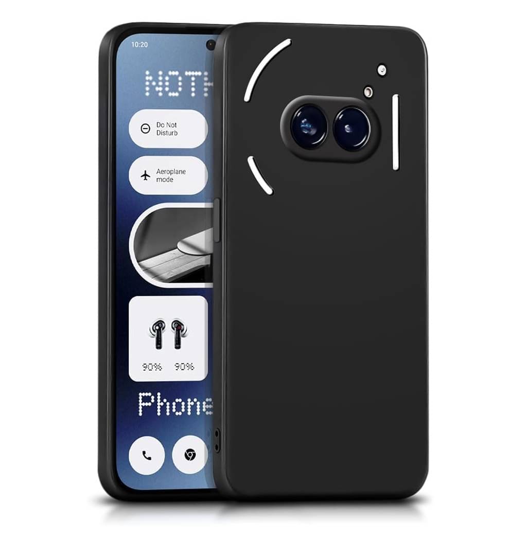 Spectacular Ace Plain Cases Compatible For Silicon Nothing Phone 2A ( Pack of 1 )     			Spectacular Ace Plain Cases Compatible For Silicon Nothing Phone 2A ( Pack of 1 )