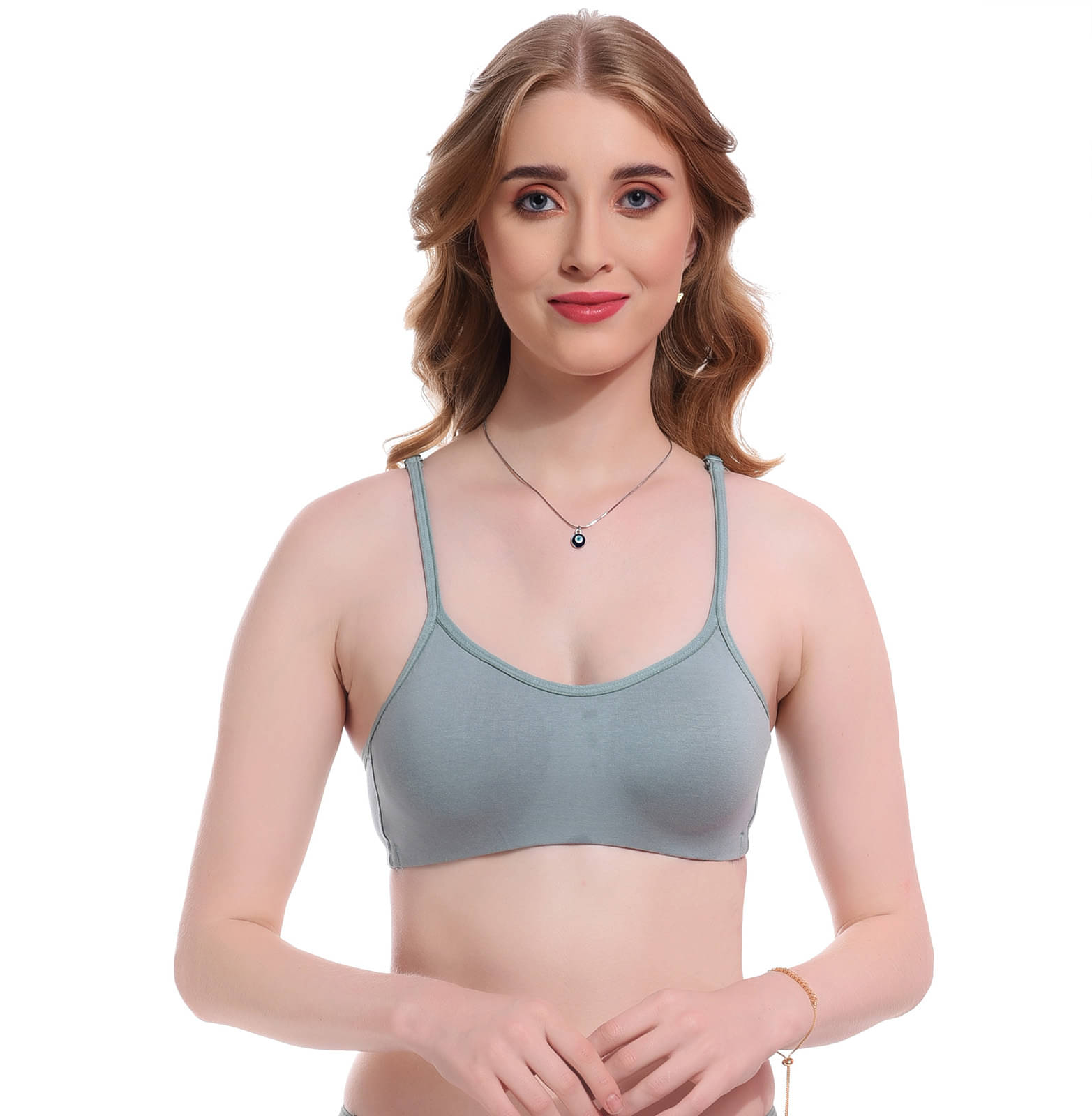 Viral Girl Lycra Non Padded Women's T-Shirt Bra ( Green ) Viral Girl Lycra Non Padded Women's T-Shirt Bra ( Green )