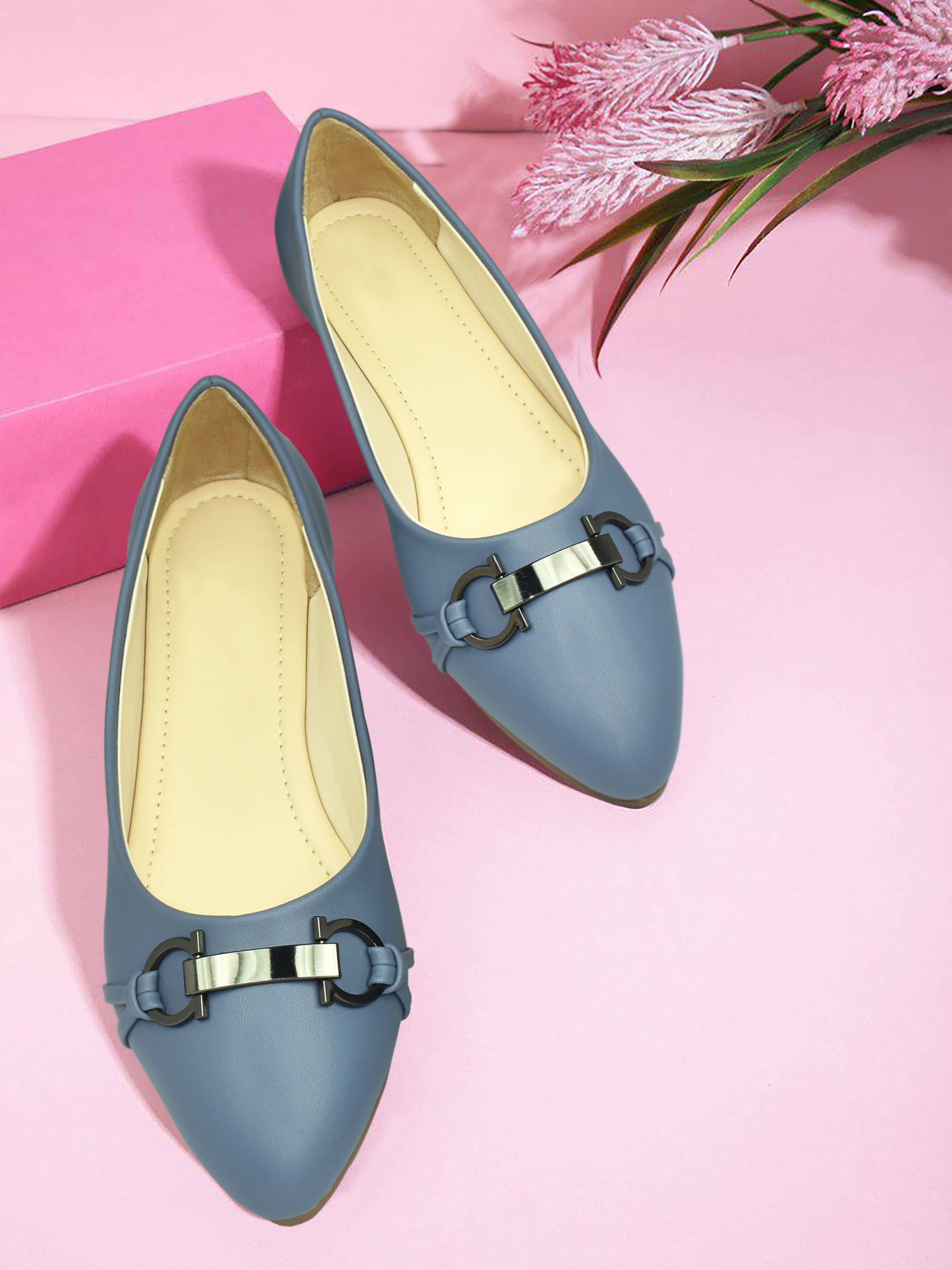 Ajanta Blue Women's Casual Ballerinas Ajanta Blue Women's Casual Ballerinas