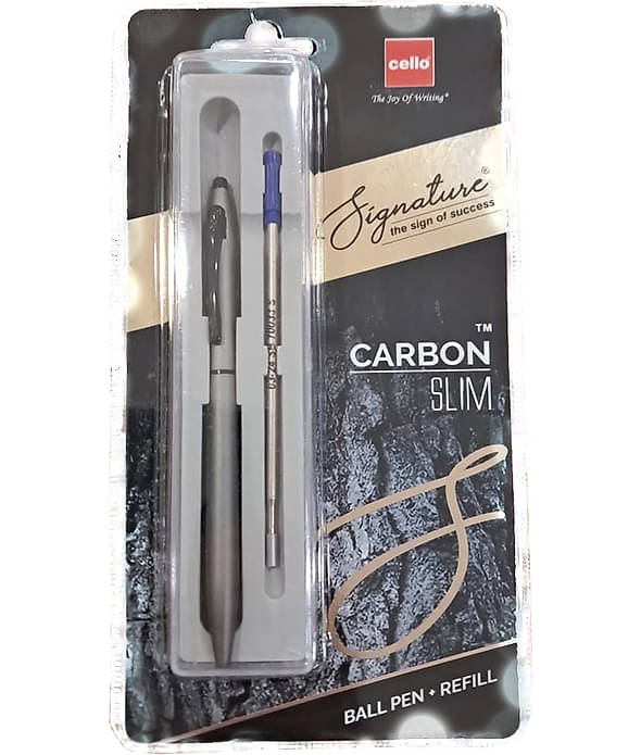 Cello Signature Ball Pen Refill Cello Signature Carbon Slim+Refill
