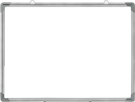 FREEDY Non Magnetic 1.5X2 Feet Double Sided White Board and Chalk Board Front Side Whiteboard Marker Surface and Back Side Chalkboard Surface FREEDY Non Magnetic 1.5X2 Feet Double Sided White Board and Chalk Board Front Side Whiteboard Marker Surface and Back Side Chalkboard Surface