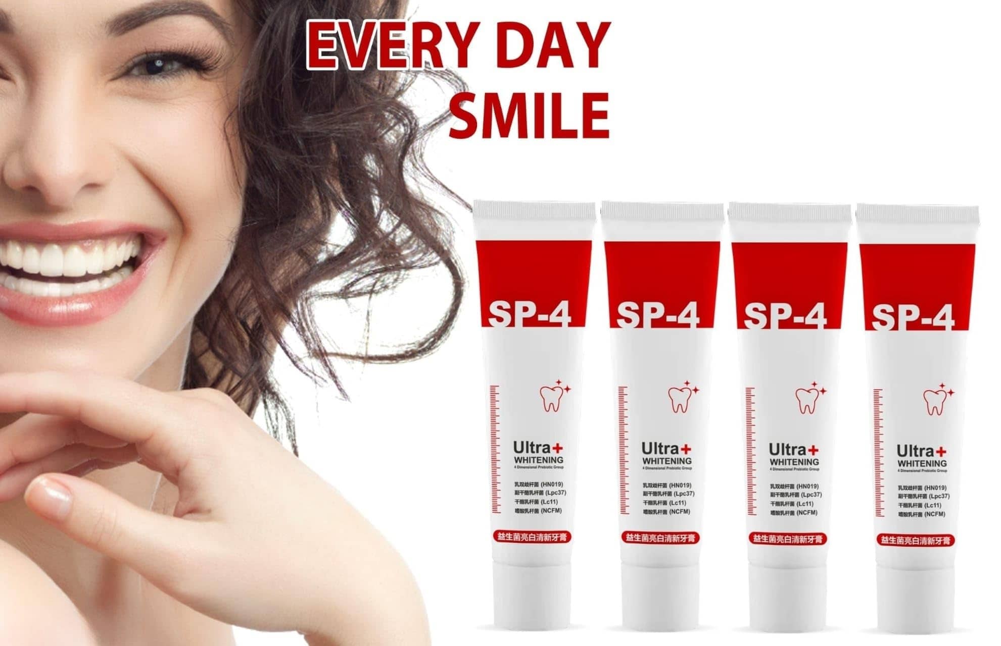 GABANA Whitening Toothpaste Pack of 4