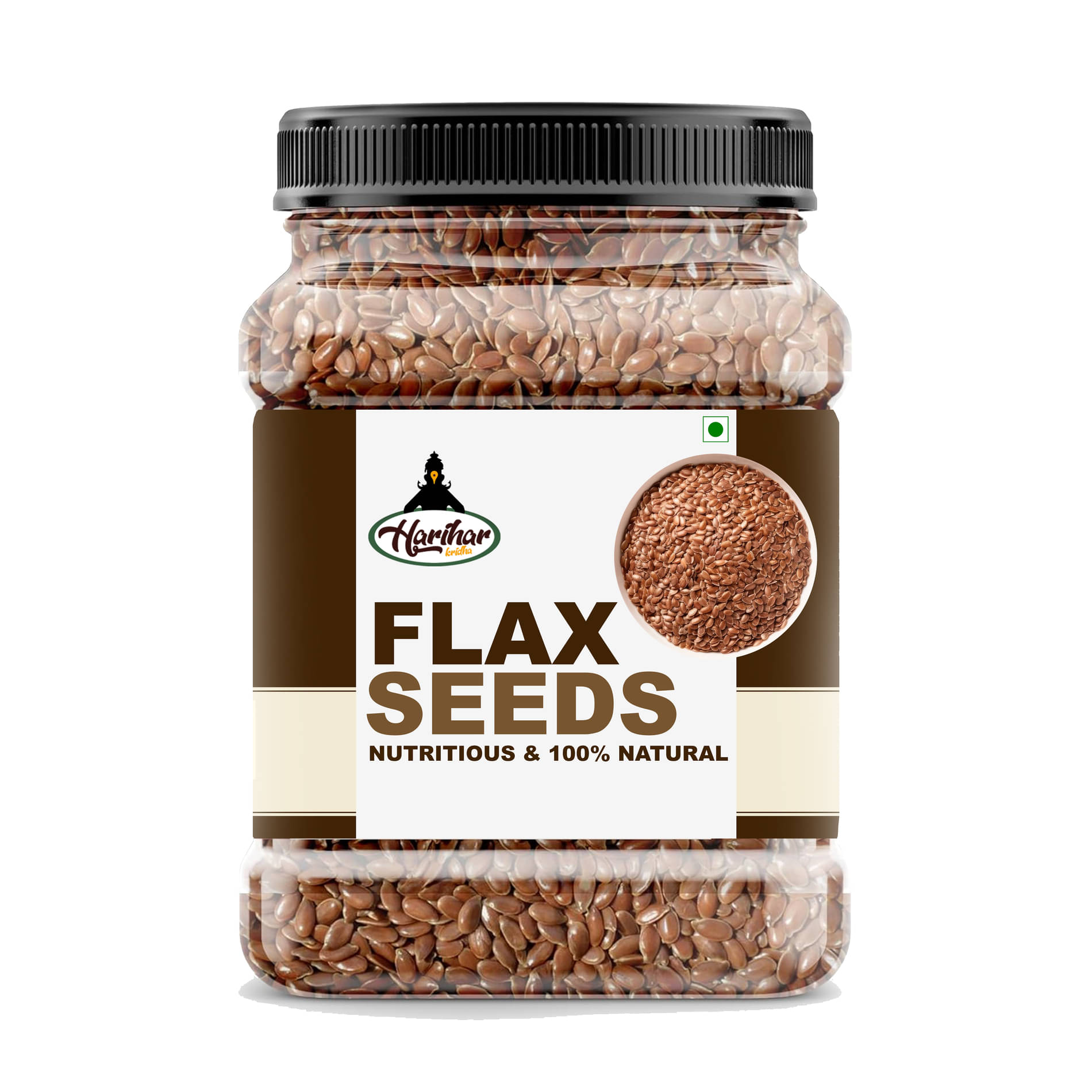     			HARIHAR KRIDHA Flax Seeds ( Pack of 1 )