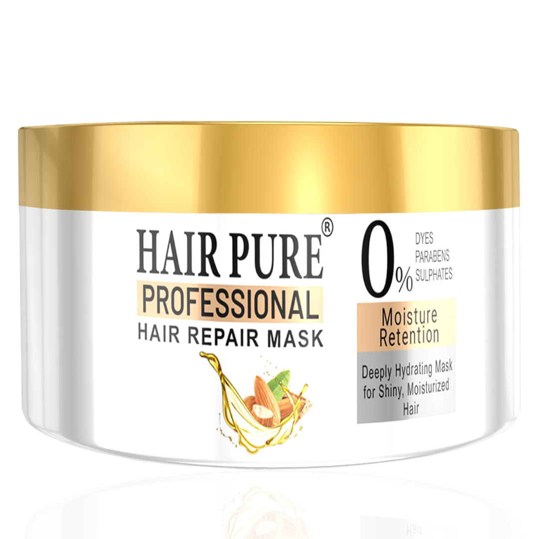 Hair Pure Mositure Retention Hair Mask for Deep Repair & Conditioning ,Dry & Frizzy Hair, 250 g (Pack of 1) Hair Pure Mositure Retention Hair Mask for Deep Repair & Conditioning ,Dry & Frizzy Hair, 250 g (Pack of 1)