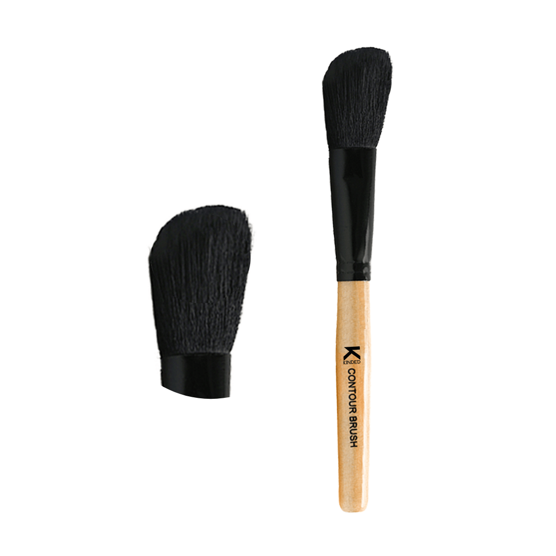 KINDED Synthetic Face Contour Brush 1 Pcs 20 g     			KINDED Synthetic Face Contour Brush 1 Pcs 20 g