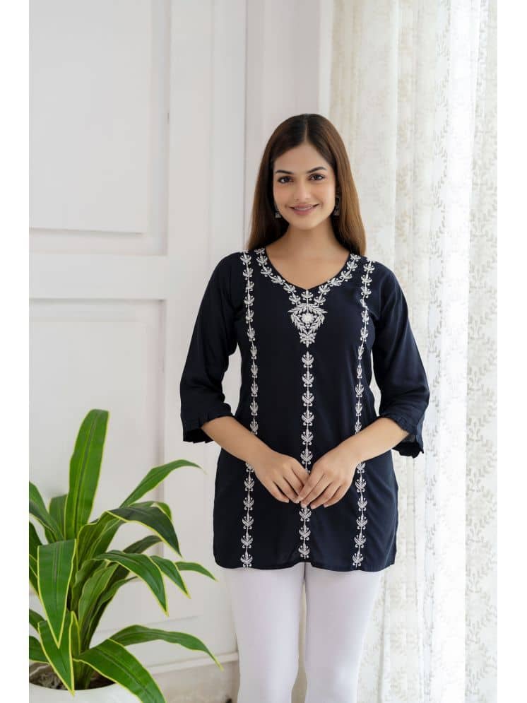 Rayon Short Kurti For Women (Pack of 1) - Kurtis, Tunics | Buy online on ZillyBuy