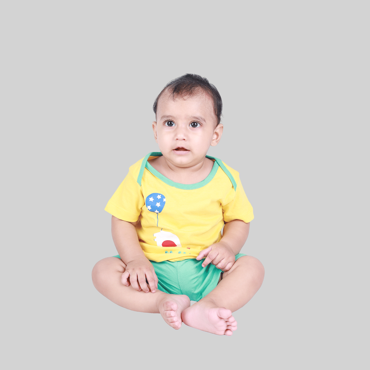 Kidzee Kingdom Pack of 1 Boys Cotton T-Shirt & Shorts Set ( Multicolor ) Kidzee Kingdom Pack of 1 Boys Cotton T-Shirt & Shorts Set ( Multicolor )