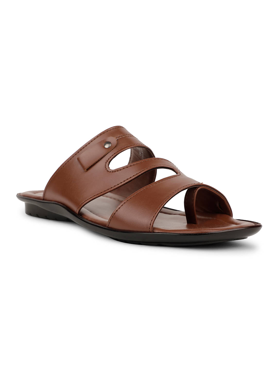     			Liberty Tan Men's Leather Slipper