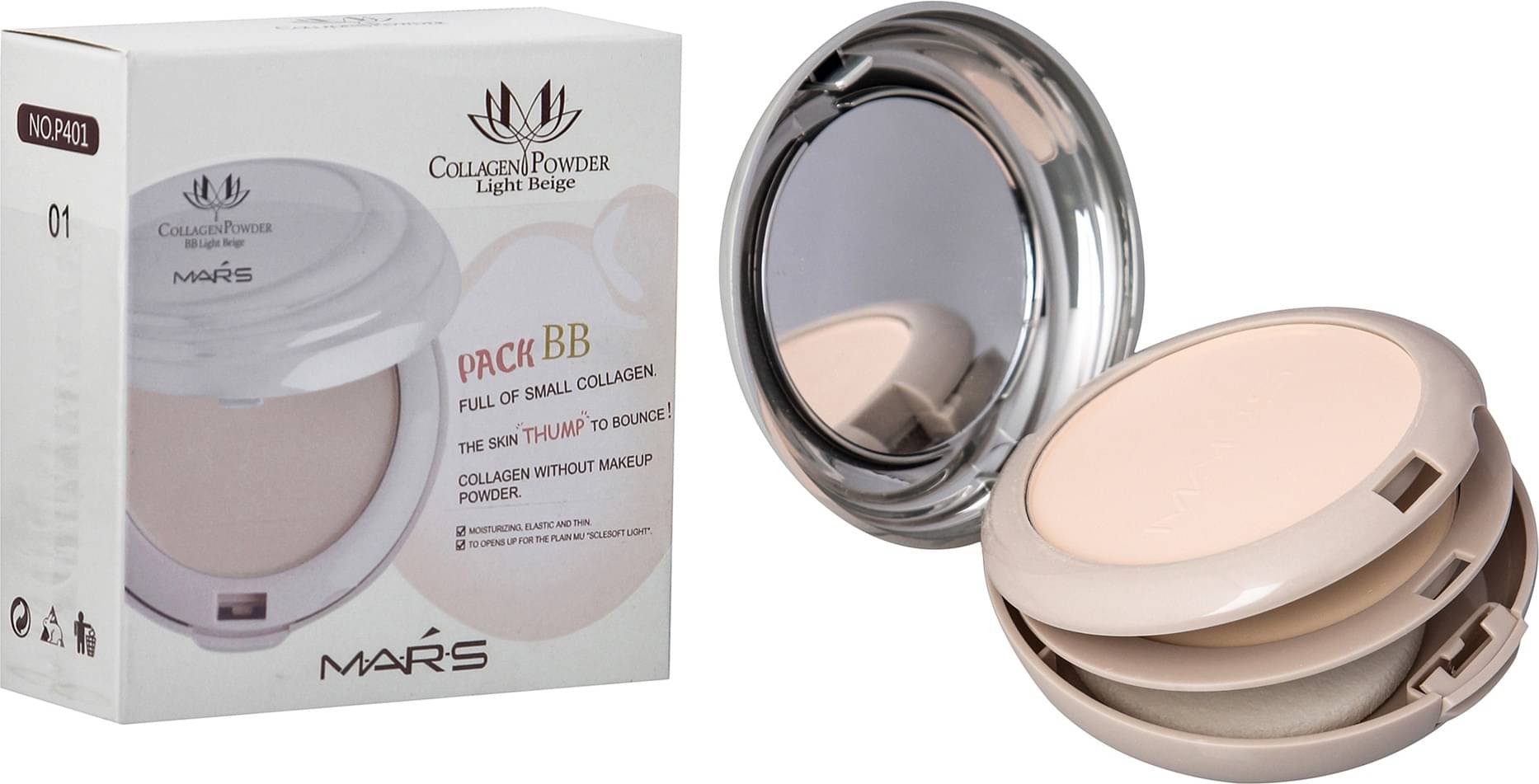     			MARS Pressed Powder Ivory 20 g
