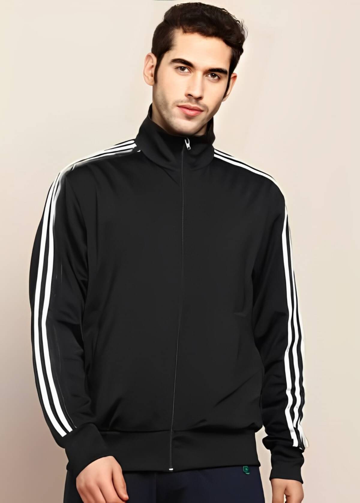     			PLUS PARADISE Polyester Men's Casual Jacket - Black ( Pack of 1 )