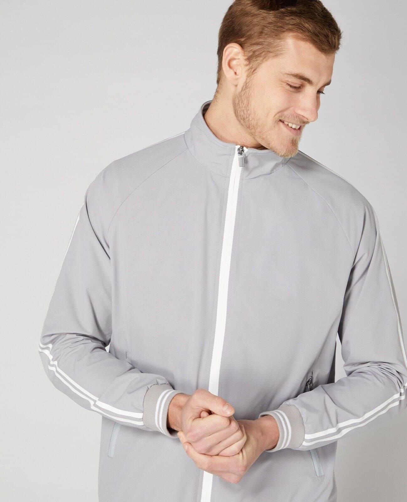     			PLUS PARADISE Polyester Men's Casual Jacket - Grey ( Pack of 1 )