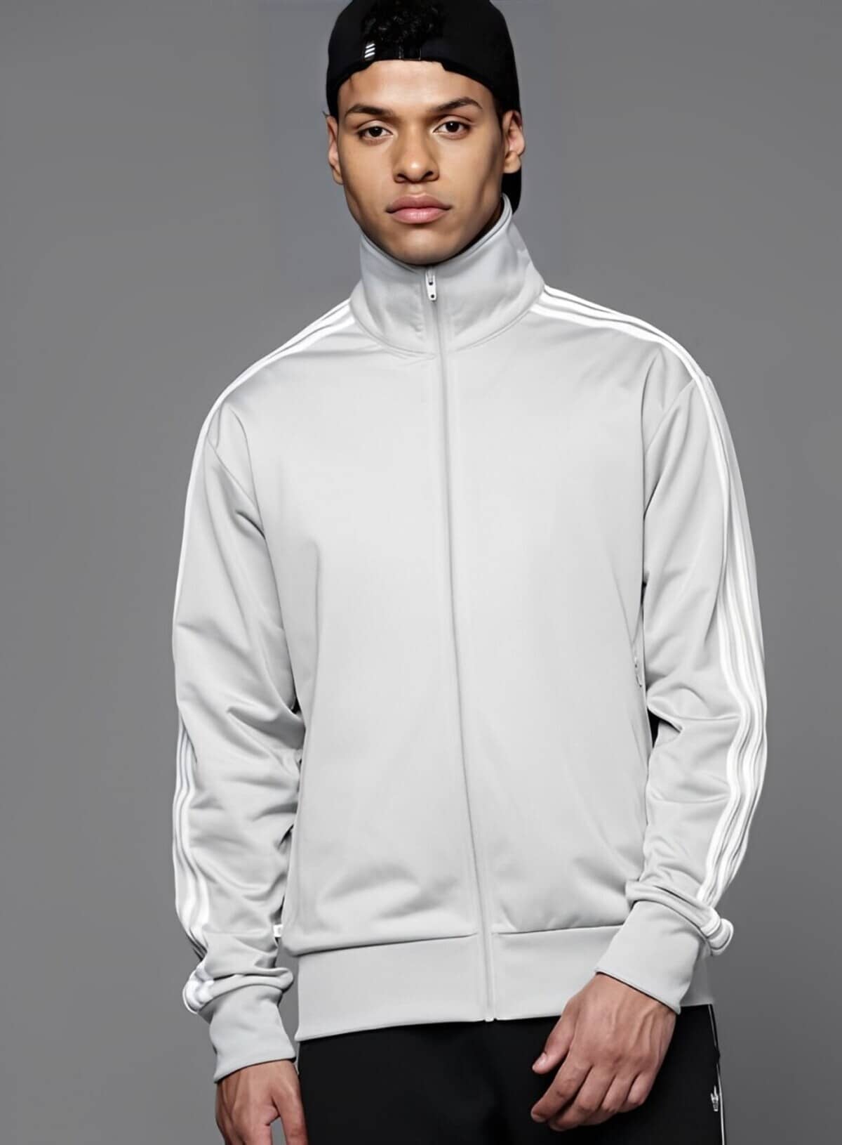 PLUS PARADISE Polyester Men's Casual Jacket - Grey ( Pack of 1 ) - Jackets & Coats | Buy online on ZillyBuy