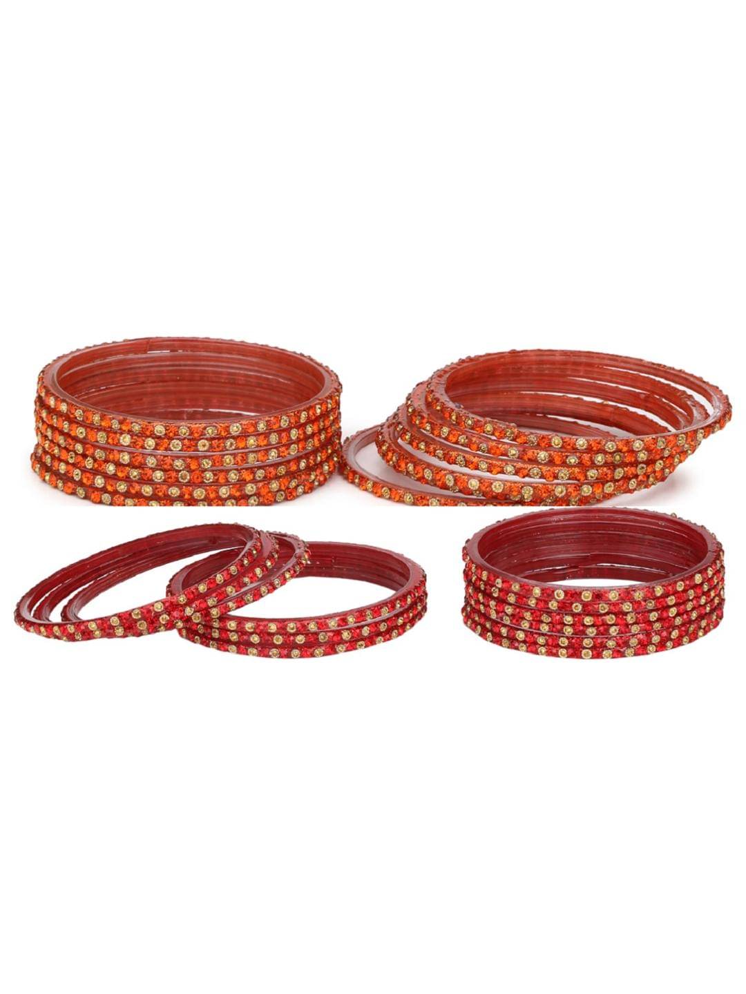 Somil Multicolor Bangle Set ( Pack of 24 ) Somil Multicolor Bangle Set ( Pack of 24 )