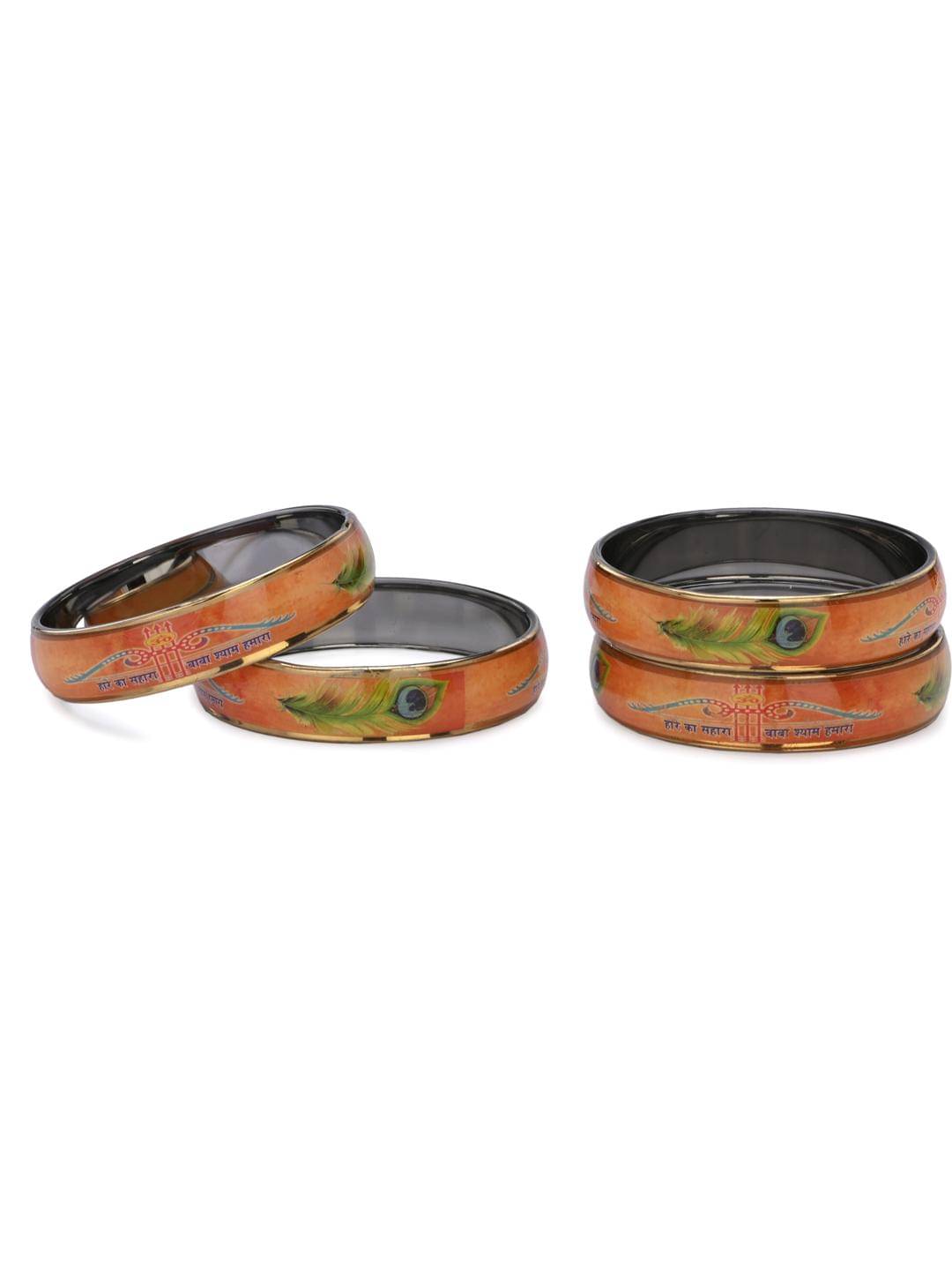 Somil Multicolor Bangle Set ( Pack of 4 ) Somil Multicolor Bangle Set ( Pack of 4 )