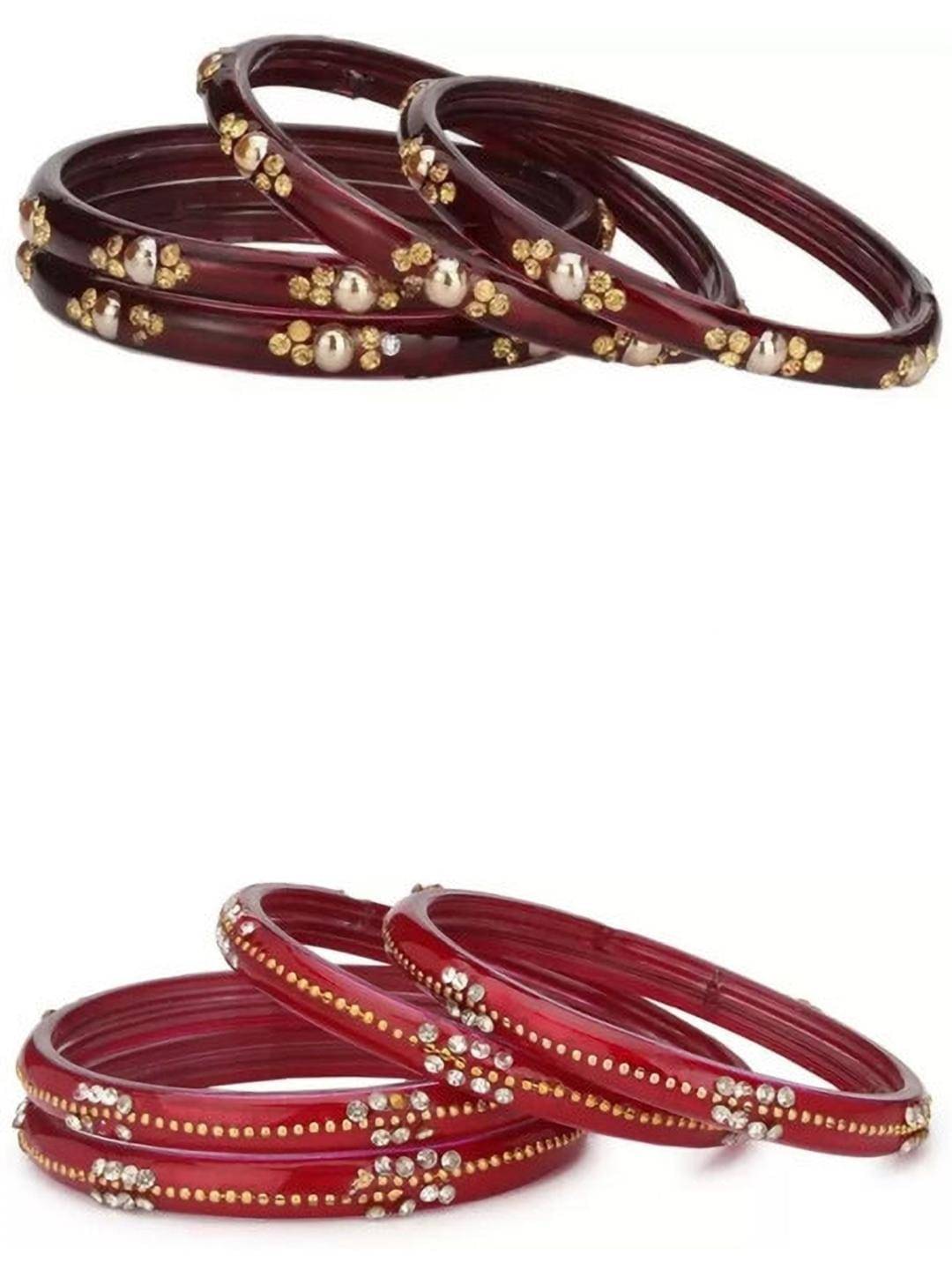 Somil Multicolor Bangle Set ( Pack of 8 ) Somil Multicolor Bangle Set ( Pack of 8 )