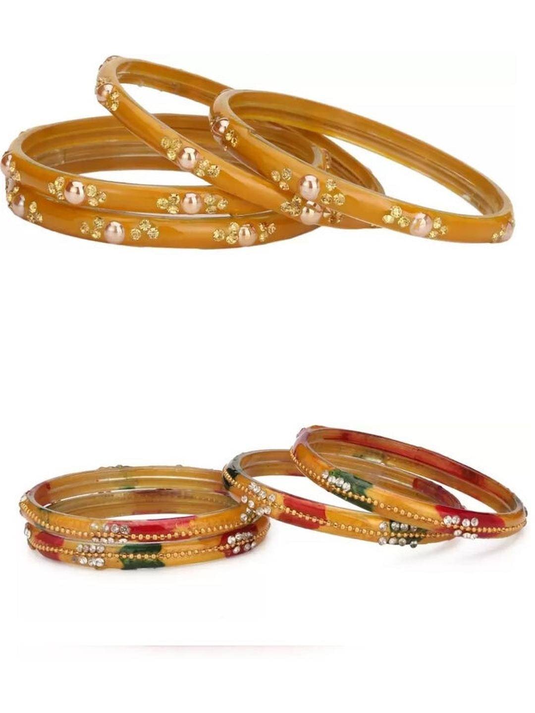 Somil Multicolor Bangle Set ( Pack of 8 ) Somil Multicolor Bangle Set ( Pack of 8 )