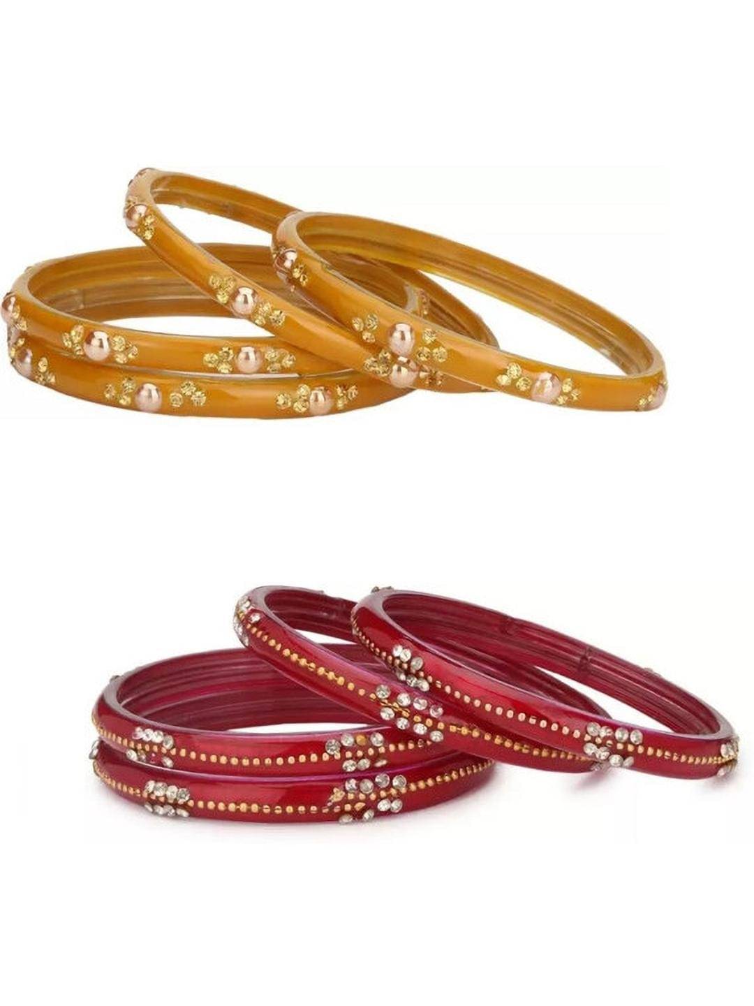 Somil Multicolor Bangle Set ( Pack of 8 ) Somil Multicolor Bangle Set ( Pack of 8 )
