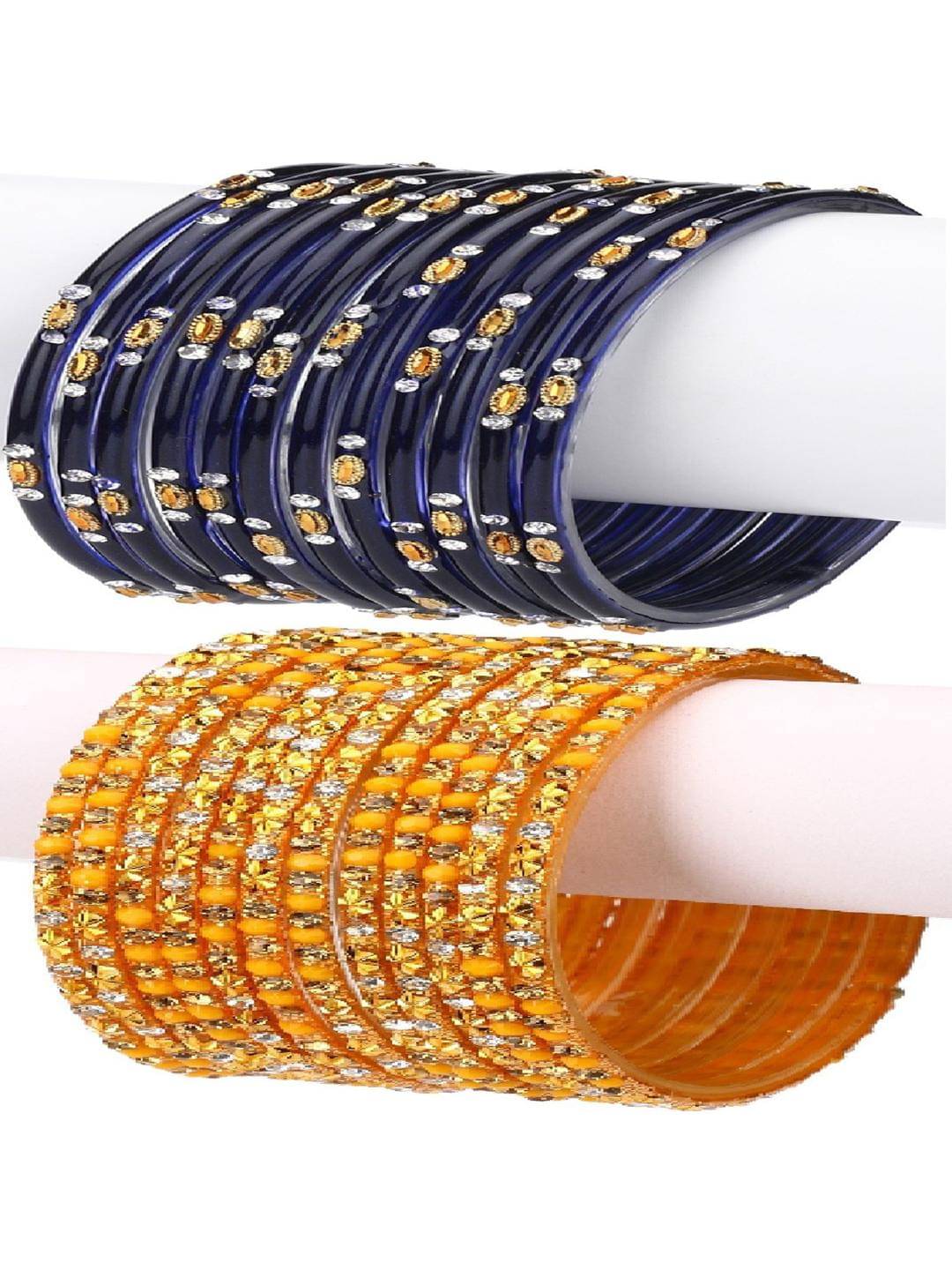 Somil Multicolor Bangle Set ( Pack of 24 ) Somil Multicolor Bangle Set ( Pack of 24 )