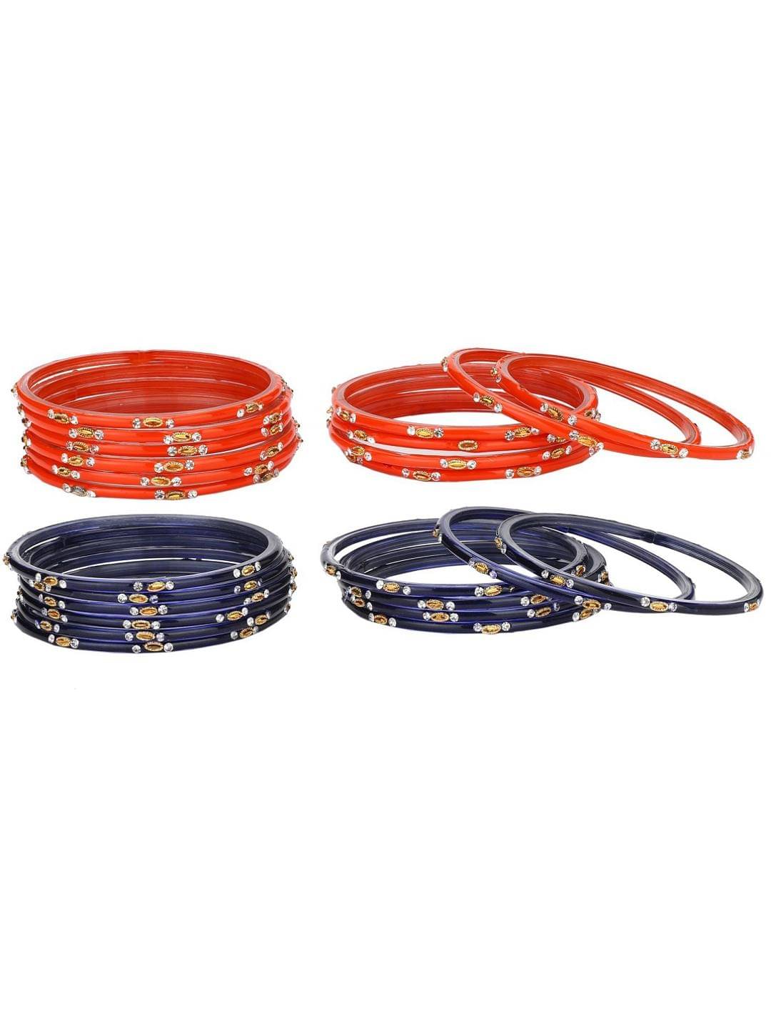 Somil Multicolor Bangle Set ( Pack of 24 ) Somil Multicolor Bangle Set ( Pack of 24 )