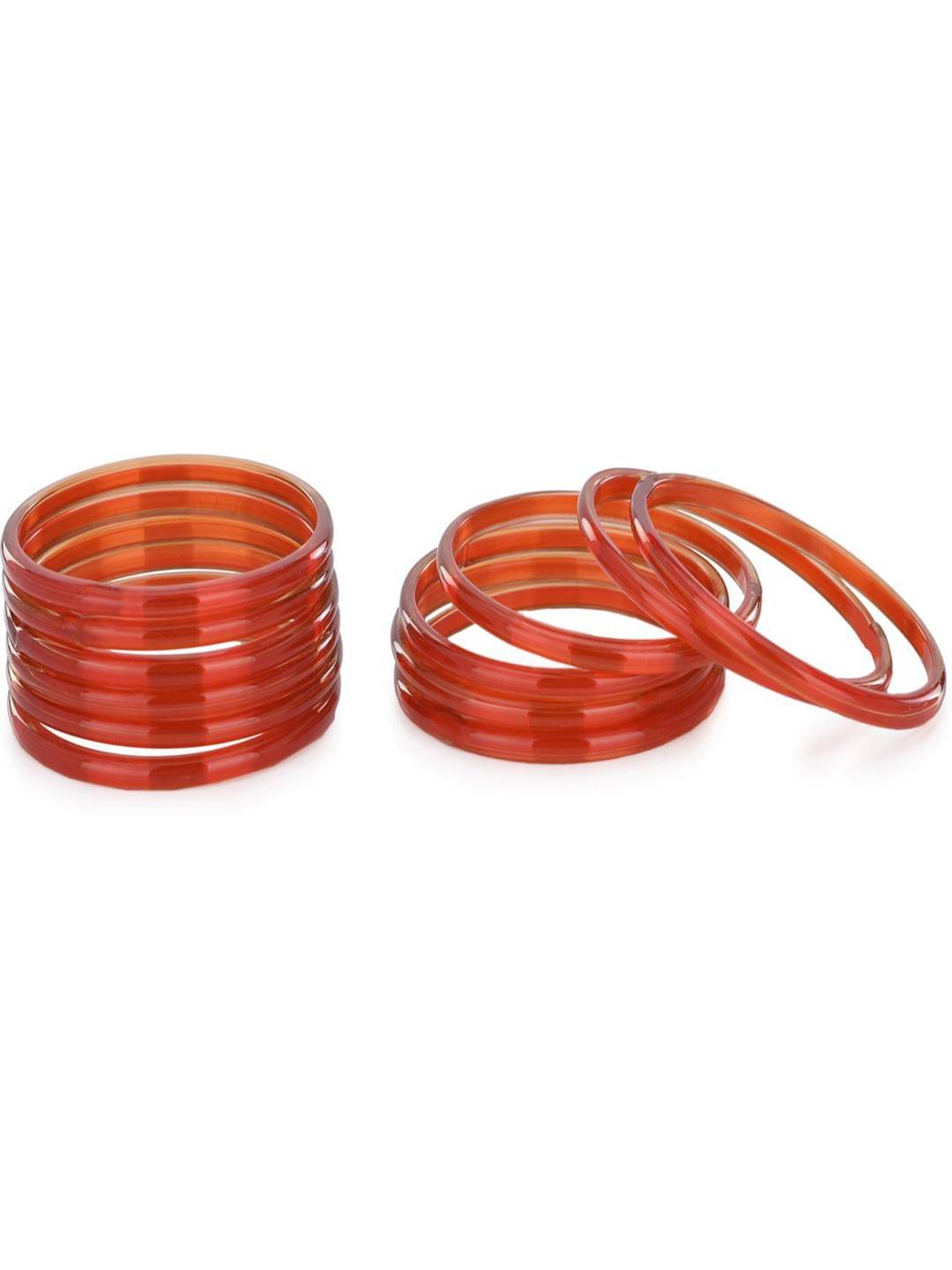     			Somil Red Bangle Set ( Pack of 12 )
