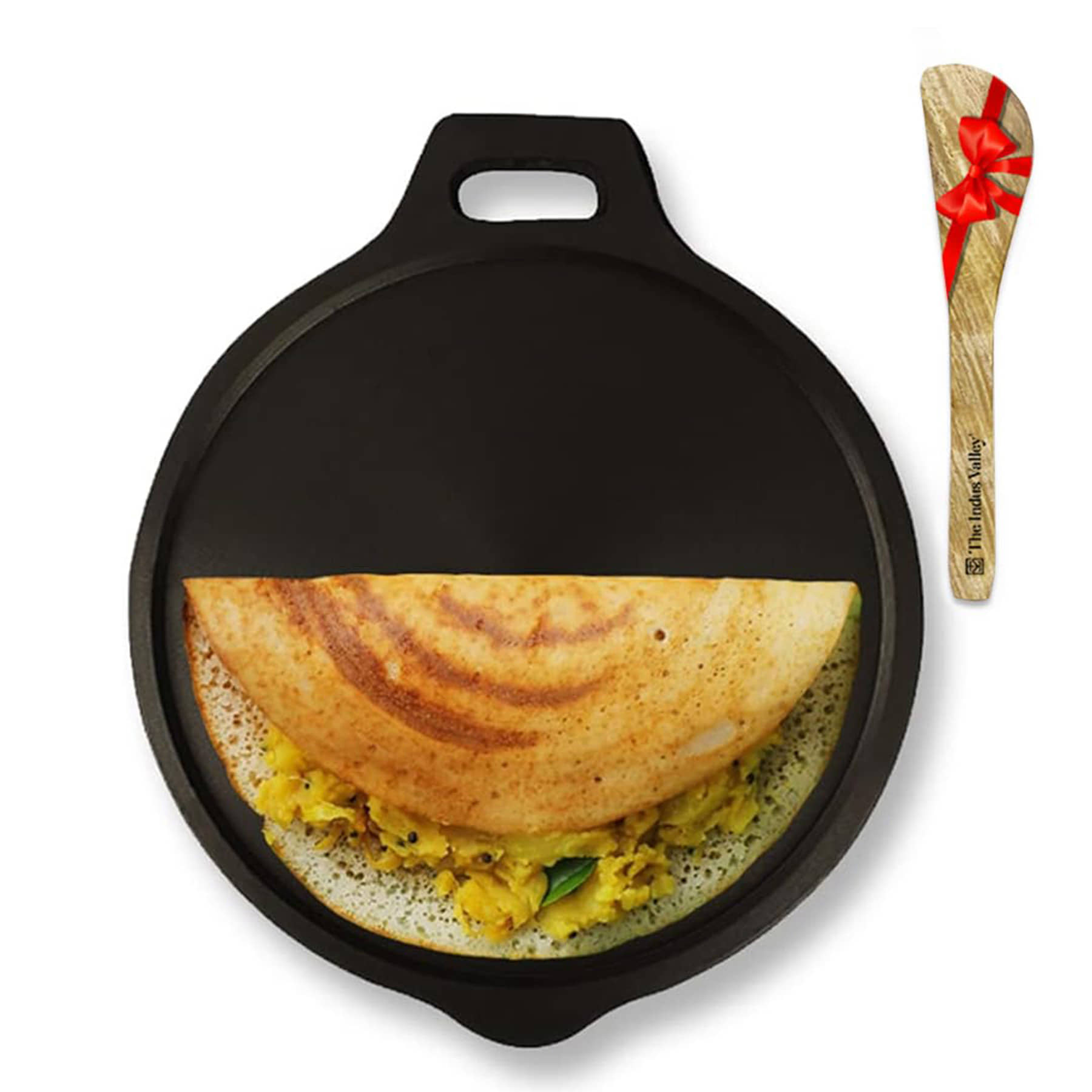 The Indus Valley Iron Dosa Tawa ( Pack of 1 ) - Cookware | Buy online on ZillyBuy