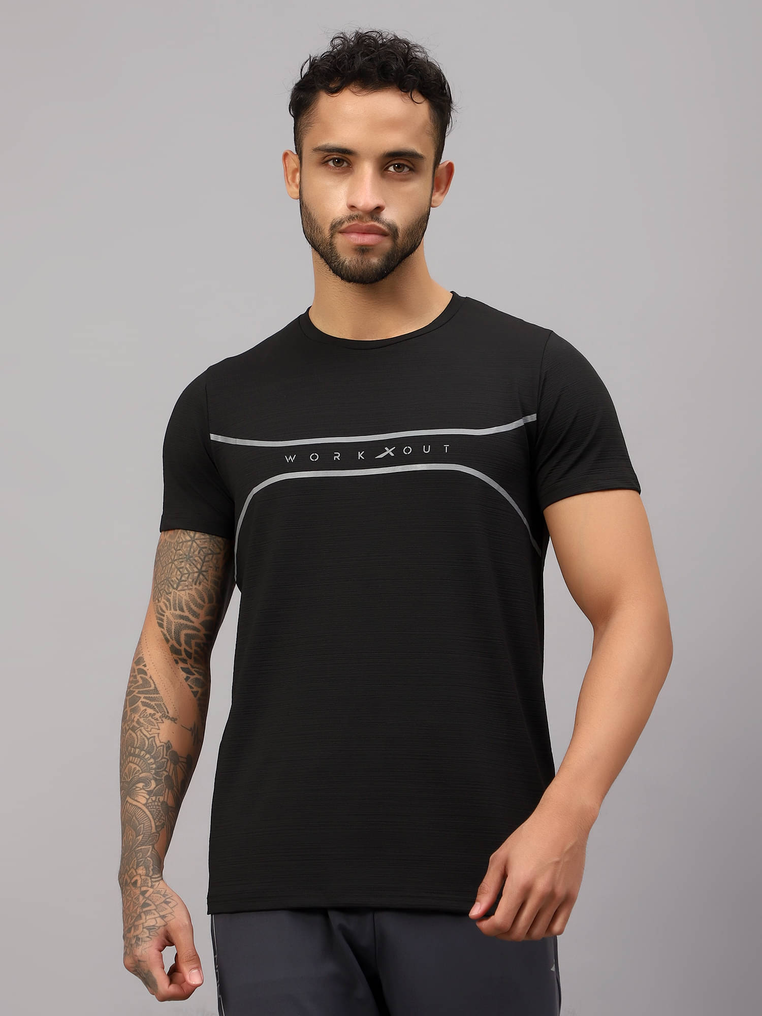 Vector X Black Polyester Regular Fit Men's Sports T-Shirt ( Pack of 1 ) Vector X Black Polyester Regular Fit Men's Sports T-Shirt ( Pack of 1 )