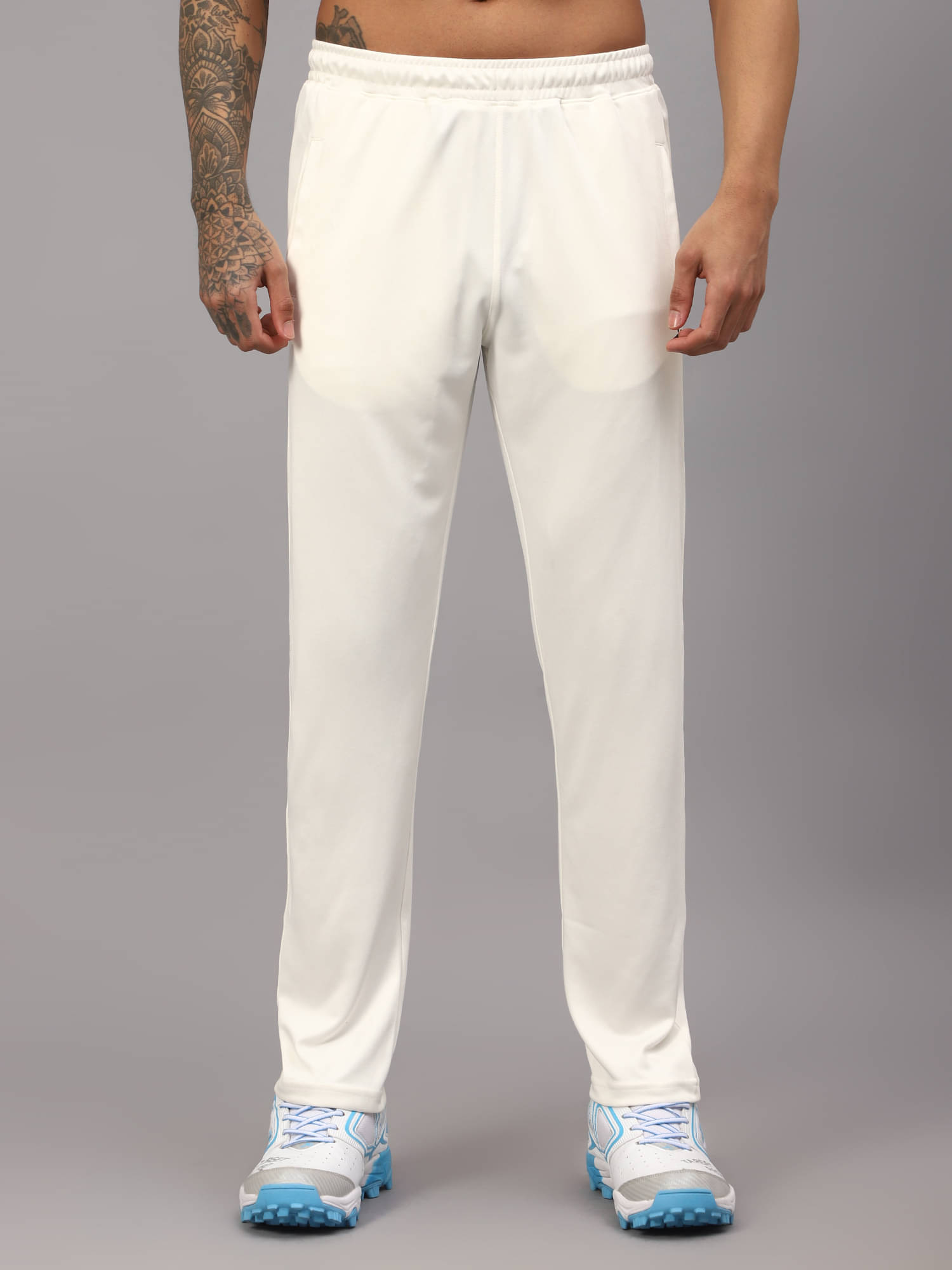 Vector X White Polyester Men's Sports Trackpants ( Pack of 1 ) Vector X White Polyester Men's Sports Trackpants ( Pack of 1 )