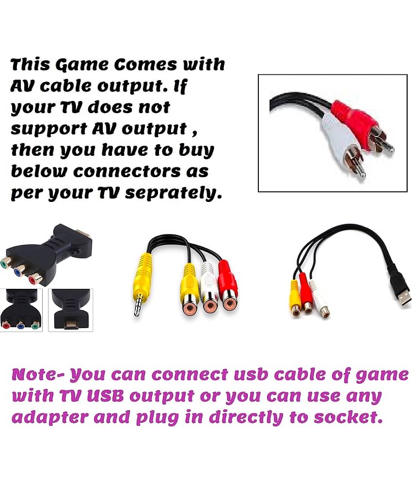 Wireless 2 Remote Ultimate Retro Gaming Video Game 3000 Classic Games for Kids with Wireless Remotes Video Game for tv- Contra, Mario, Tetris, and More (Free subscription of kids Educational worksheets)