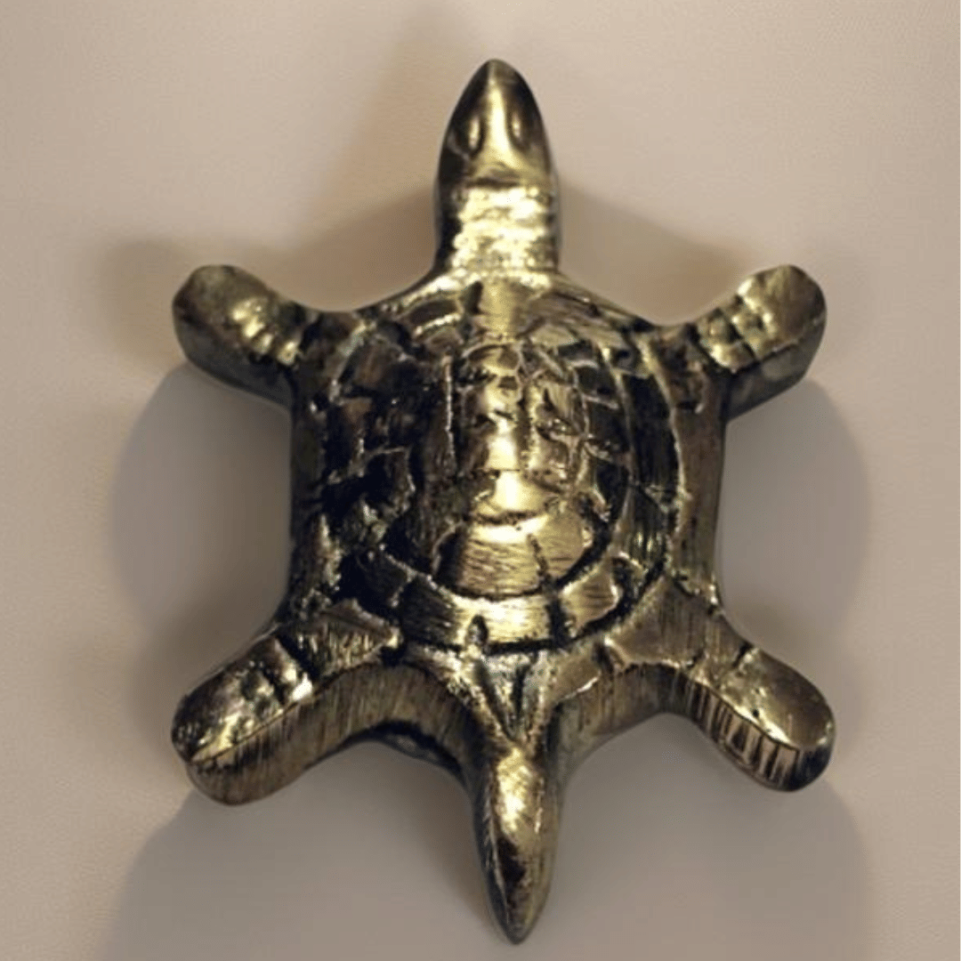    			enham Brass Fengshui Tortoise