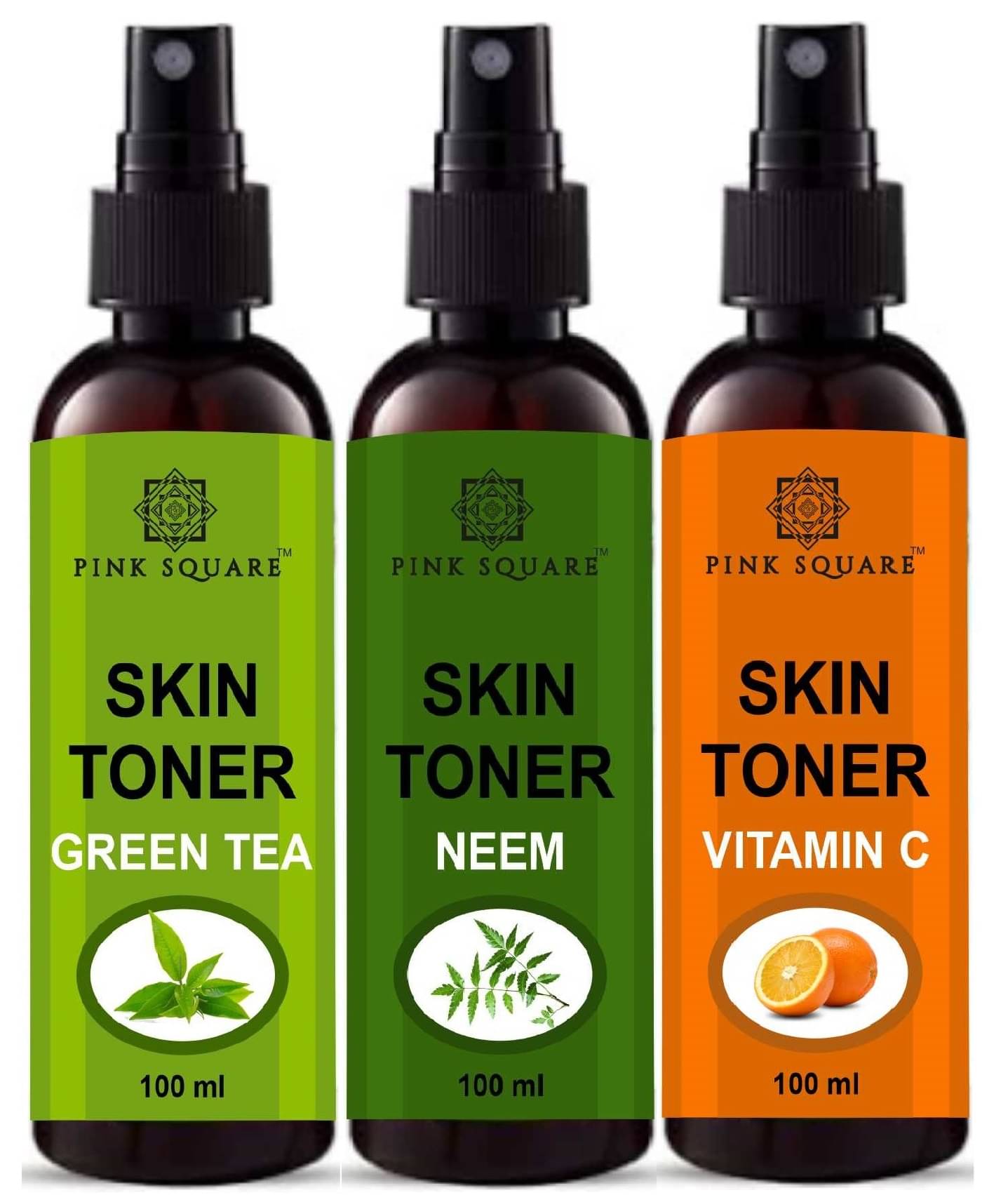 pink square Uneven Skin Tone Skin Toner For All Skin Type ( Pack of 3 ) pink square Uneven Skin Tone Skin Toner For All Skin Type ( Pack of 3 )