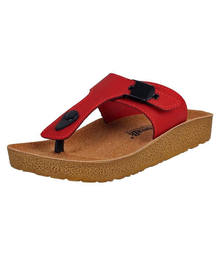     			Aerowalk Red Women's Flats